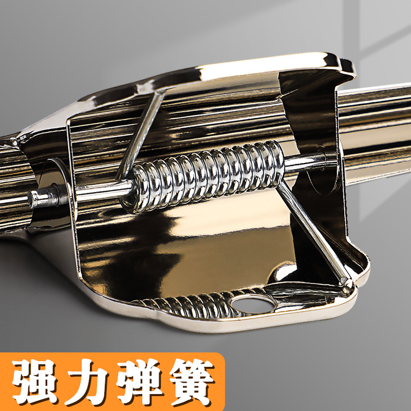Clip stationery fixed universal organizing clip stainless steel iron bill clip extra large small size book small clip file home