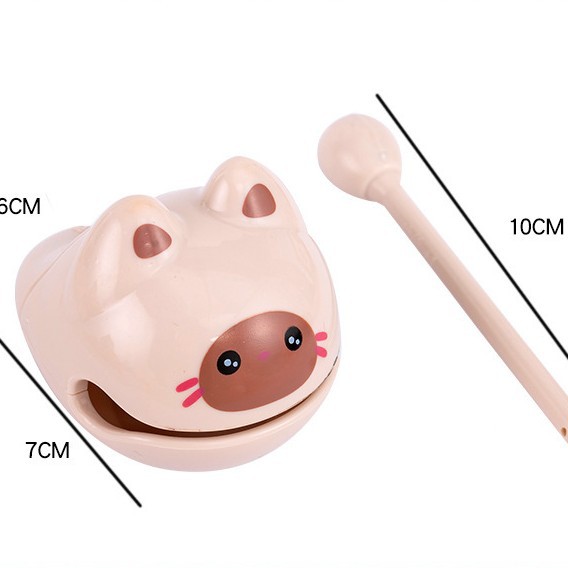 Cartoon Cute Stress-Relief Wooden Fish Toy, a Popular Stress-Relief Gadget for Students and Office Decorations