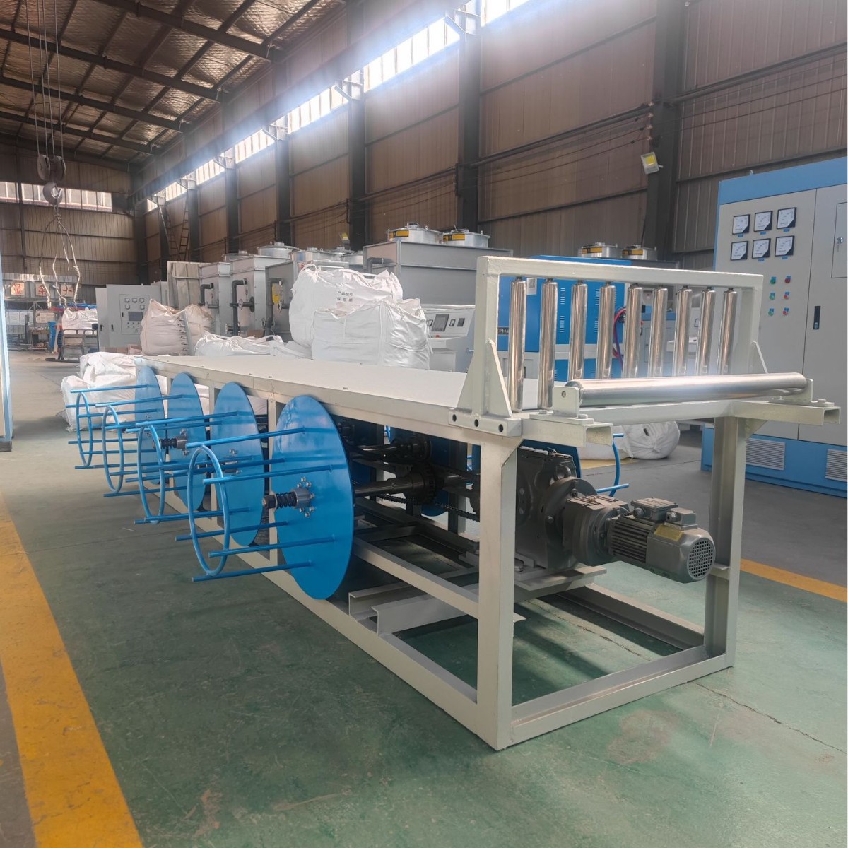 Aluminum Rod Continuous Casting Machine Multi-Stream Aluminum Rod Continuous Casting Machine 9.5mm Electrician Customized Horizontal Aluminum Zinc Ingot Production Line Assembly Line