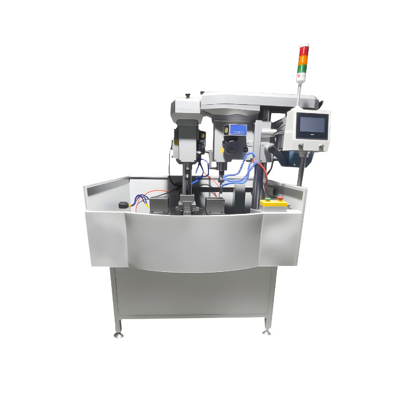 Ningbo Fully Automated Production of Cnc Single-Axis Drilling and Tapping All-In-One Machine New Large Thread Turntable Tapping Machine