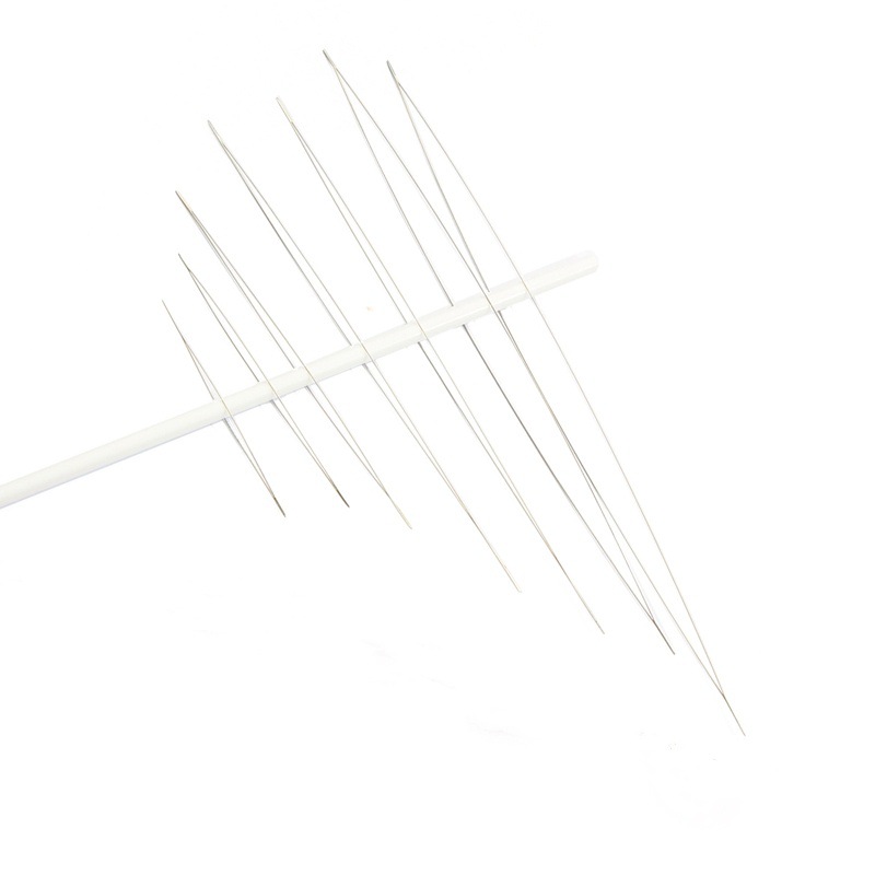 Cross-border Hot Sale Opening Needle Beaded Needle Beaded Soft Needle Handmade Necklace Bracelet Tool DIY Jewelry Accessories