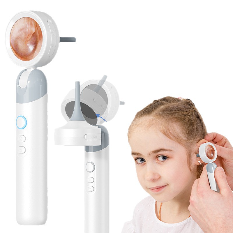 Cross-border explosions high-definition ear canal endoscope personal care intelligent screen display ear canal detection ear instrument inspection instrument