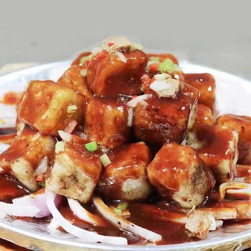 Betel Nut Taro 330g Frozen Betel Nut Taro Iron Plate Fragrant Taro Block Fried Semi-Finished Hotel Ingredients Commercial