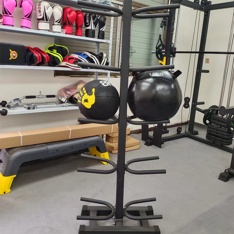 Ball Rack Storage Rack Gravity Ball Medicine Ball Fitness Ball Storage Rack 5 Layers 10 Pieces Solid Ball Basketball Rack Manufacturer