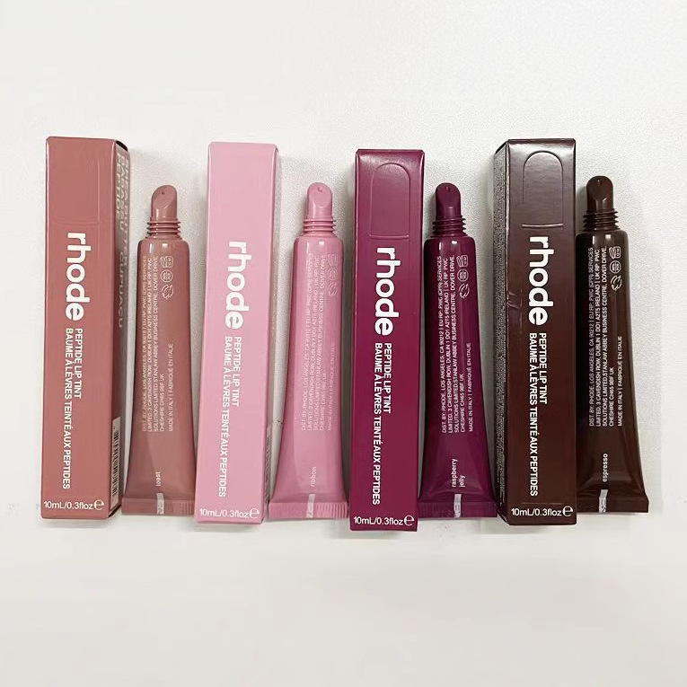 Cross-border in stock rhode hailey lipstick lip moisturizing colored lip balm lip gloss lip glaze lipstick