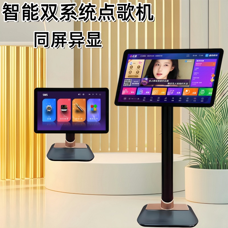 Караоке-джукбокс с сенсорным экраном для дома, мобильного использования и на улице с Bluetooth и ТВ