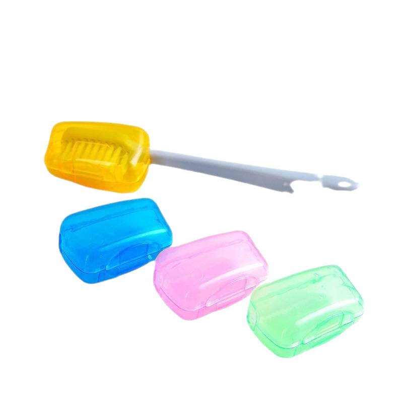 Travel Toothbrush Head Protective Cover Protective Shell Head Cover Portable Outdoor Travel Toothbrush Protective Box Tooth Bucket Toothbrush Box
