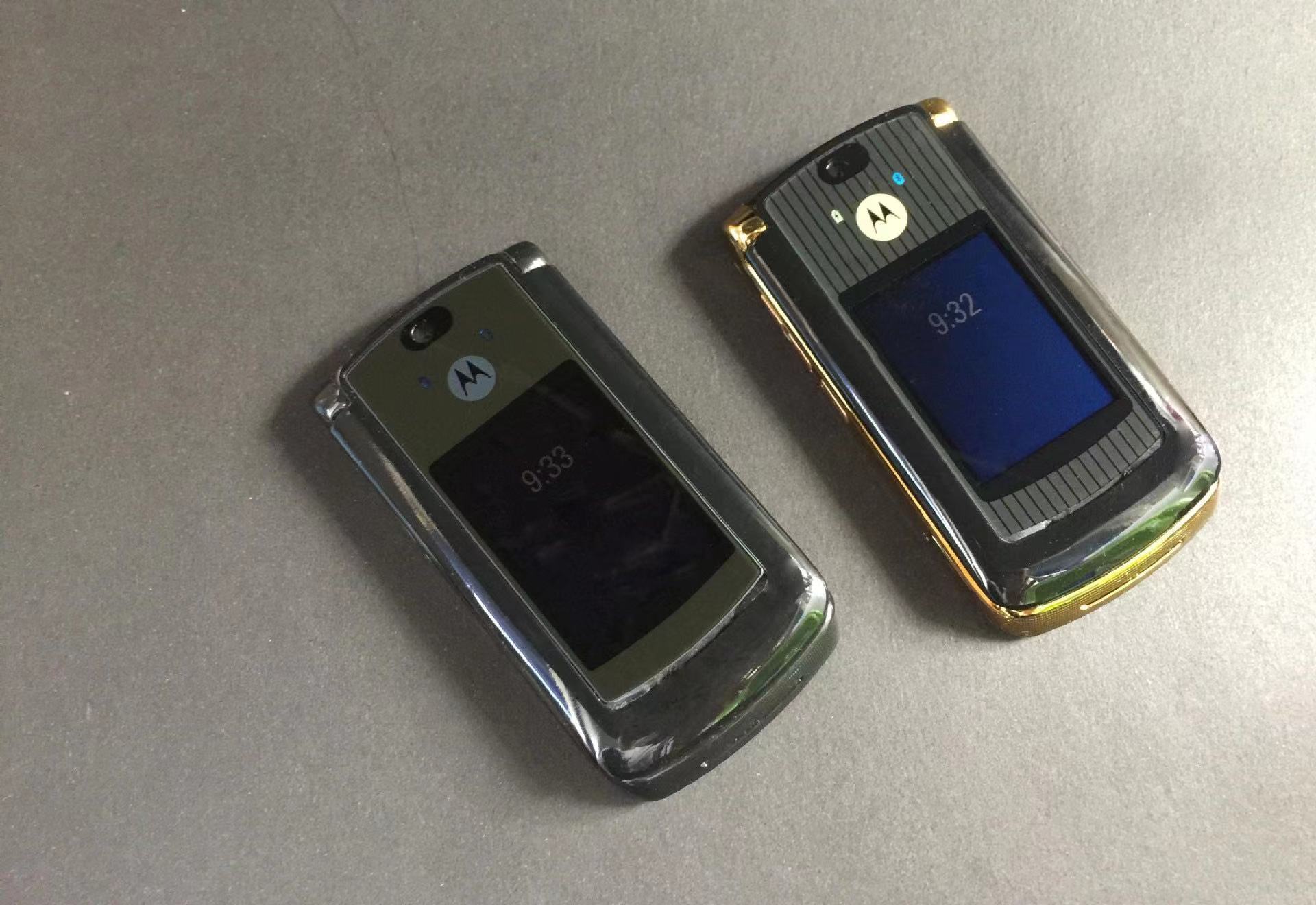 Cross-Border Multi-Language V8 Mobile Phone Dual-Screen Large-Screen Mobile 2g Flip Phone for the Elderly Collection Mobile Phone