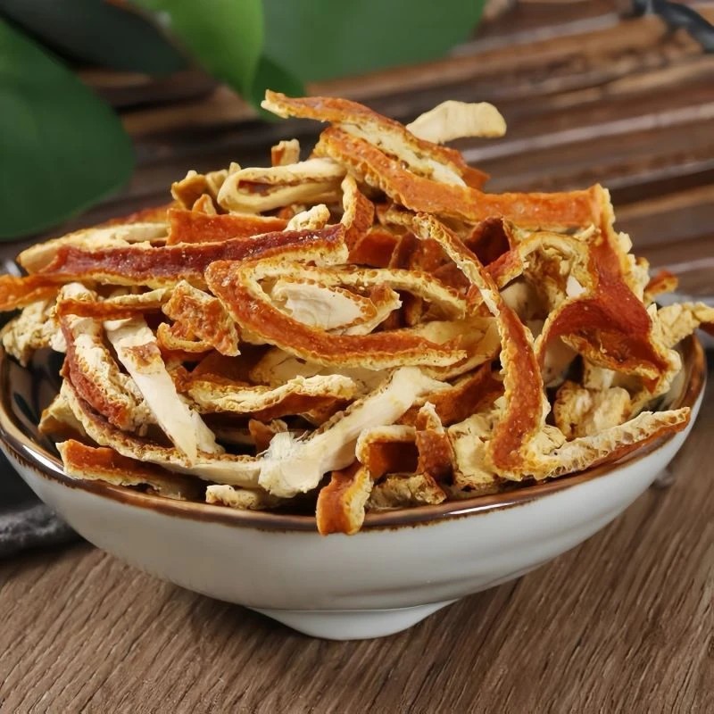 500g of Dried Tangerine Peel Strips, Aged Tangerine Peel, Orange Peel, Tangerine Peel Strips, Chinese Medicinal Materials, Wholesale and Distribution