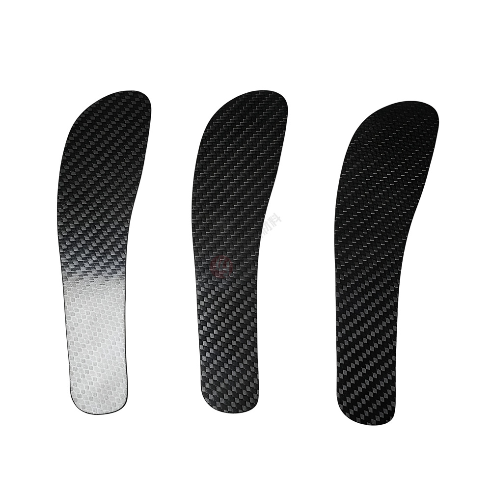 Manufacturer Customized 3K Full-Length Carbon Fiber Insole Inserts Lightweight Composite Running Shoes Shock-Absorbing Racing Running Shoes