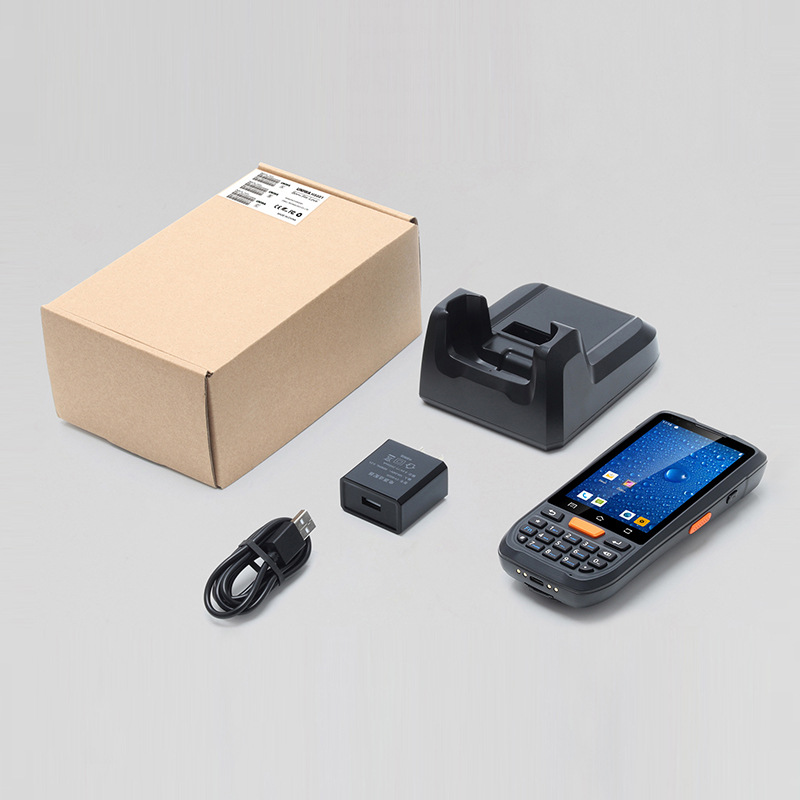 Cross-Border 4g Handheld Terminal Pda Scanner 4inch Android Ip67 Waterproof Barcode Scanning Data Collector