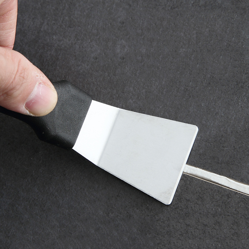 Range Hood volute shovel knife curved shovel cleaning stainless steel scraper kitchen cleaning shovel refrigerator defrosting shovel oil shovel straight shovel