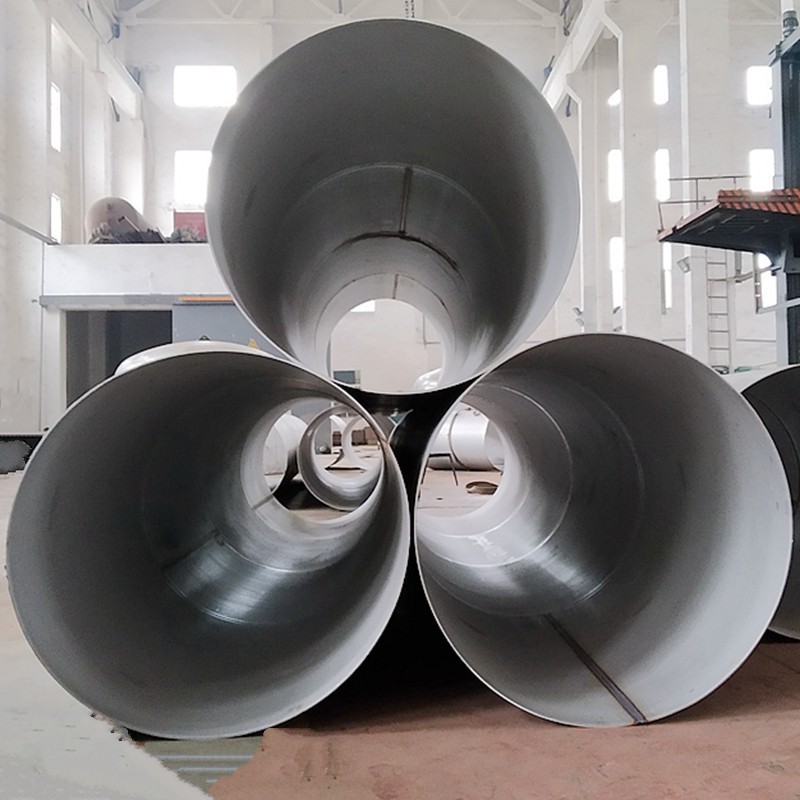 304 Stainless Steel Seamless Pipe Large Diameter Sewage Discharge Natural Gas Thick Wall Cooling Straight Seam Welded Pipe Round Pipe