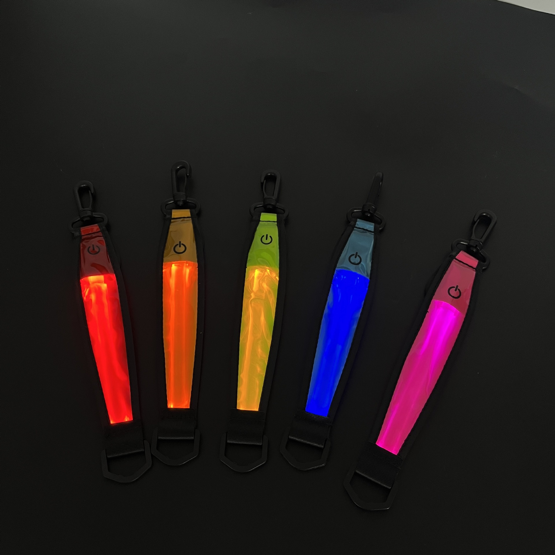 USB Rechargeable Led Luminous Hanging Strap Light Reflective Backpack Light Pendant Small Accessories Luminous Bicycle Light Flash