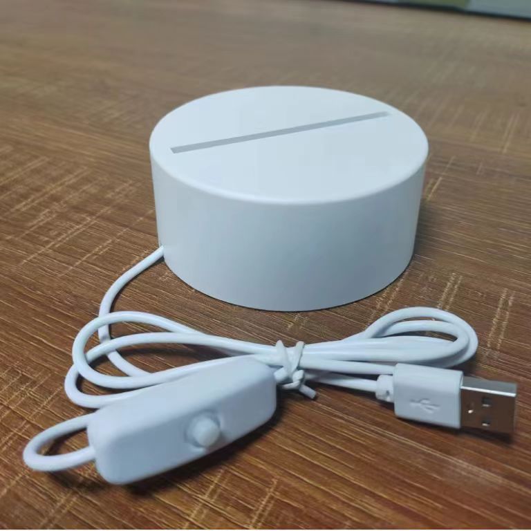 Night Light Bedroom Led Bedside Lamp Acrylic 3D Table Lamp Birthday Gift Creative Kidsren's Day Small Gift