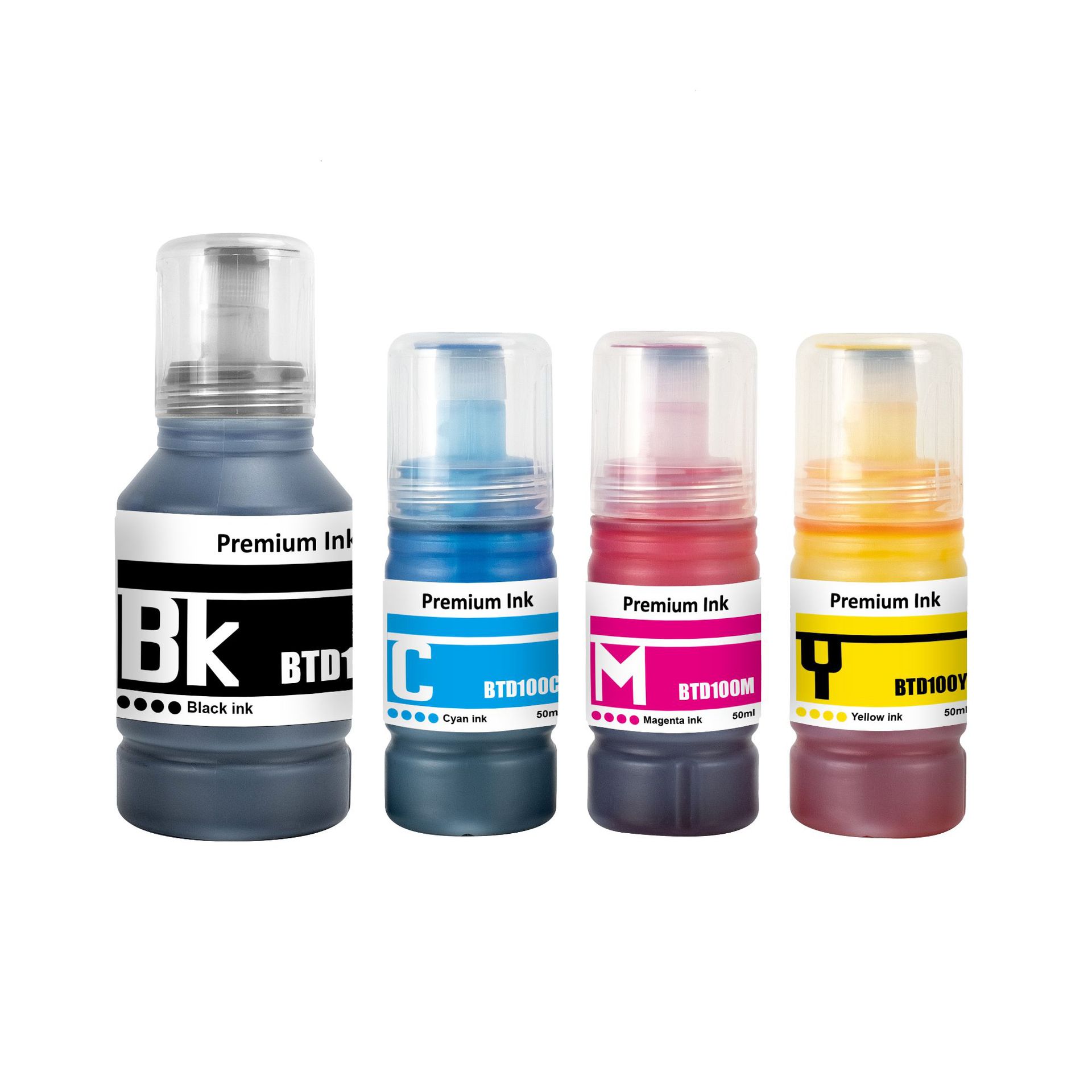 Suitable for Brother Btd100Bk Four-Color Dcp-T230 T430 T536W T539W Printer Ink