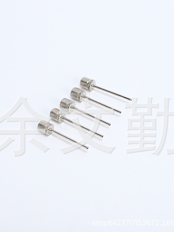 Copper needle factory direct American inflatable needle with hole metal needle football inflatable needle basketball inflatable needle ball needle gas