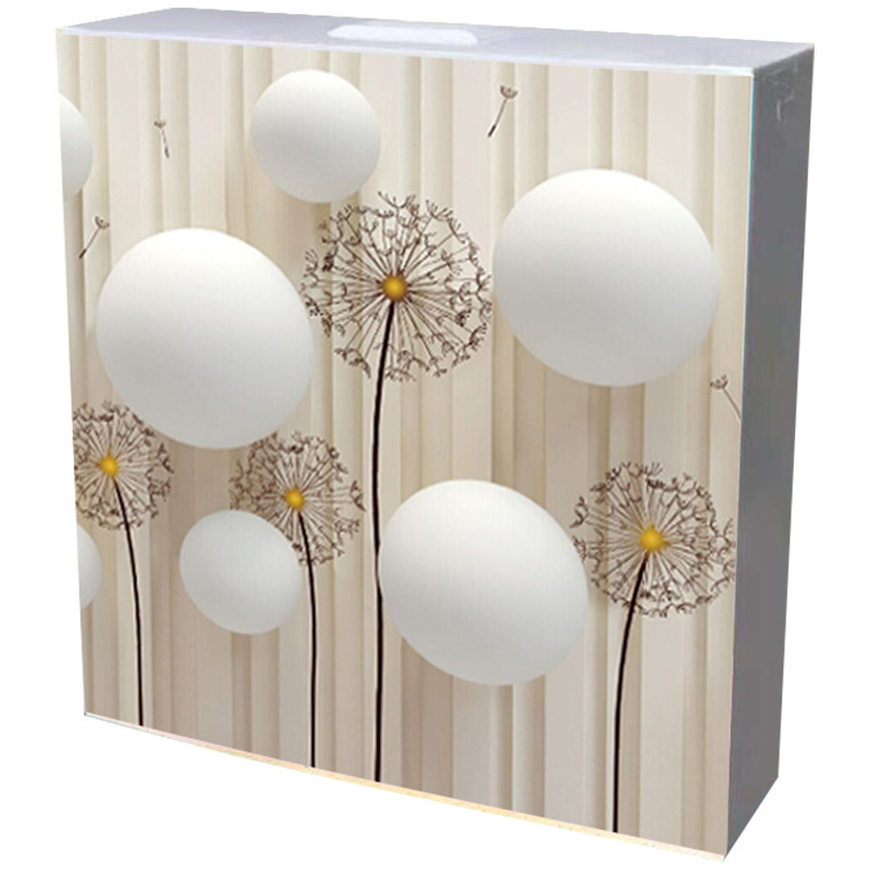 Print with Pictures and Samples, 3D High-Definition Water Tank Stereo Painting, 3D Water Tank Panel, New Tissue Box Painting Raster