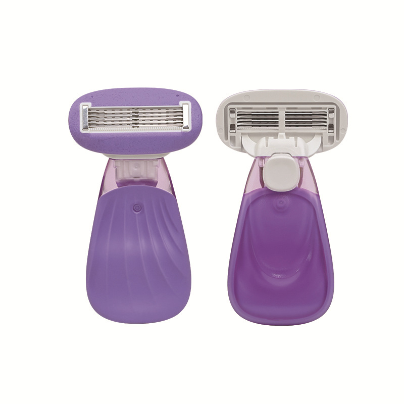 New Product: Large Soap Head 5-Layer Blade Razor for Women, Intimate Area and Underarm Hair Removal, Anti-Scratch Shaving Razor