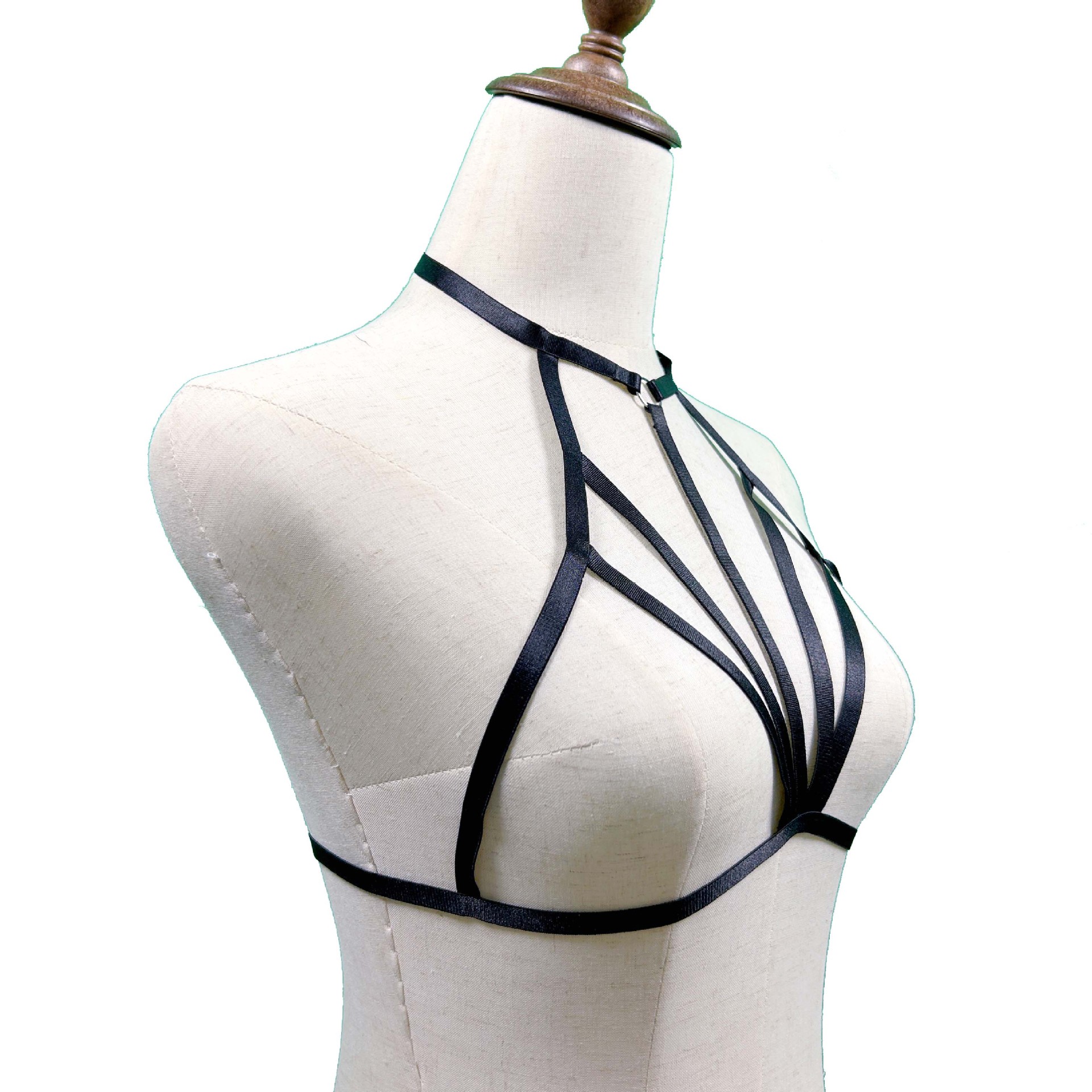 Hollow Cross Strap Underwear Nightclub Performance Dress Sexy Spice Girls Wear Strap Underwear Overwear Amazon