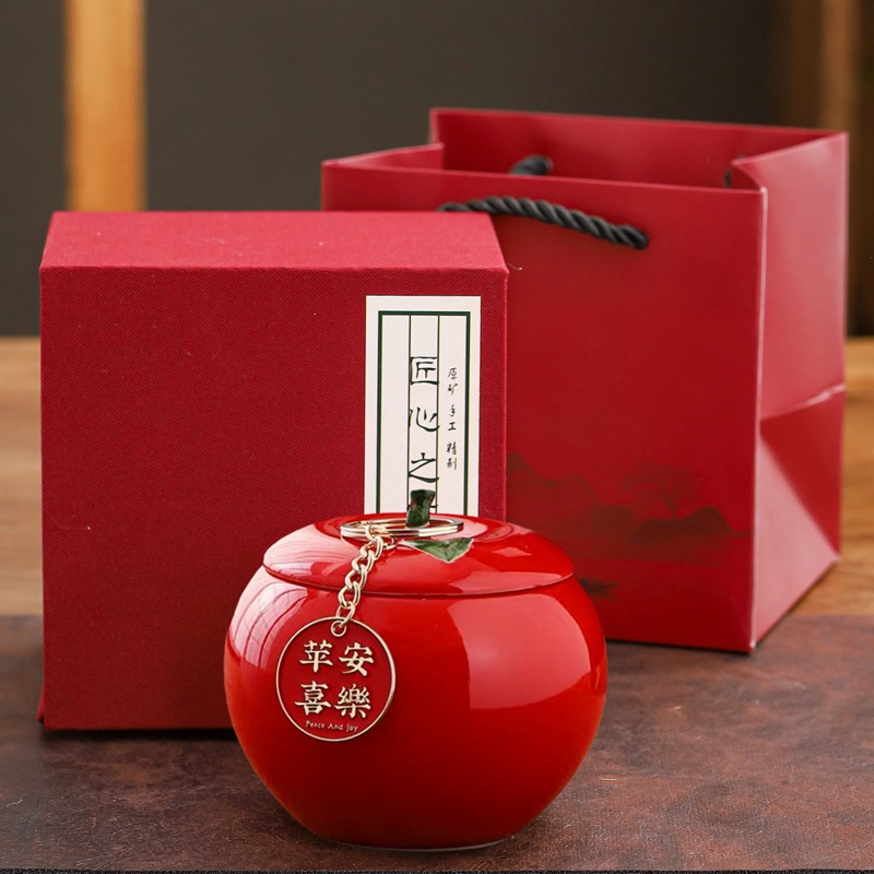 Банка для фруктов на Рождество, украшение для дома