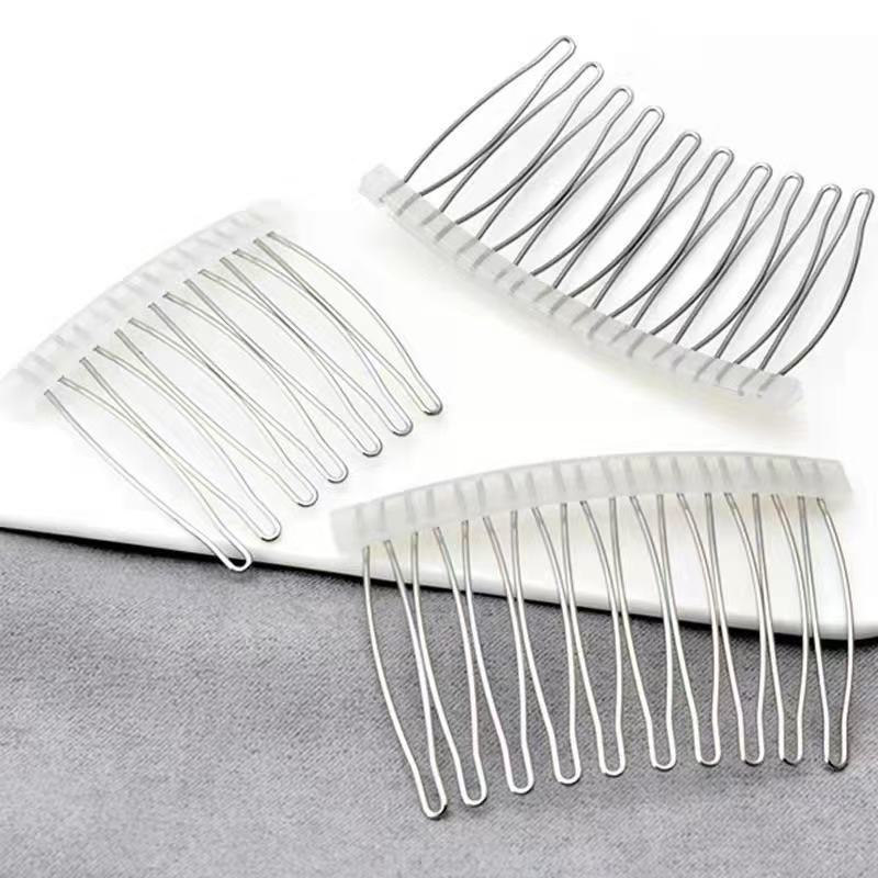 Korean Style Hair Accessories Stainless Steel Comb Plastic Hair Comb Insert Comb Bridal DIY Hair Accessories Headdress Accessories Bridal Accessories