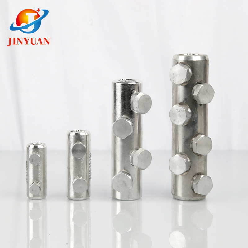 Amb Bolt-Type Splicing Tube Aluminum Alloy Mechanical Terminal Lug 2-4-6 Nut Torque Terminal Connector