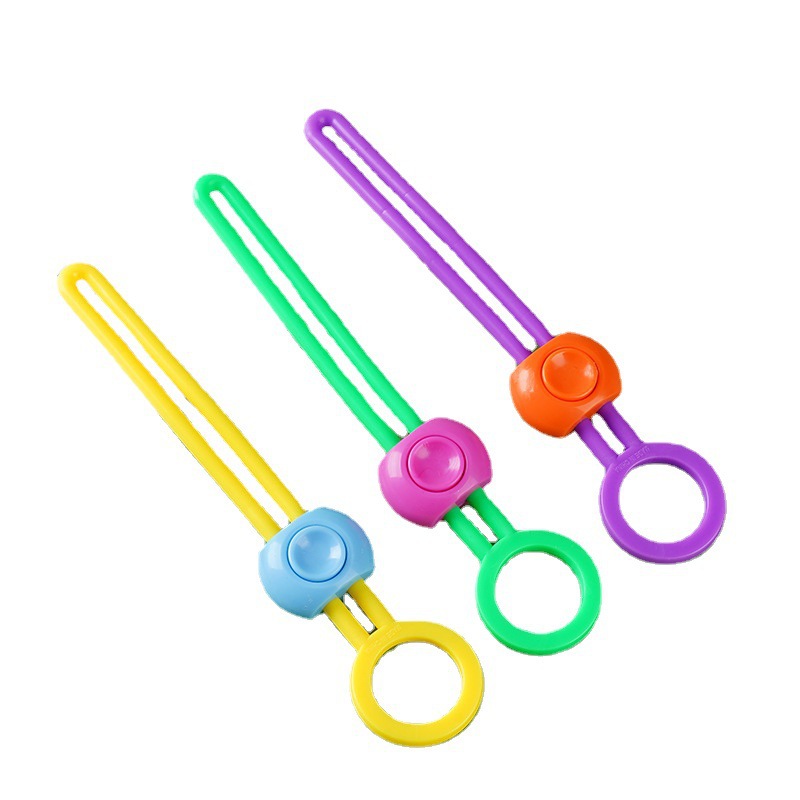 Snack Sealing Rope, Colorfulful Sealing Strap, Food Preservation Sealing Clip, Creative Bundling Rope, Multifunctional Pull-Tab Buckle