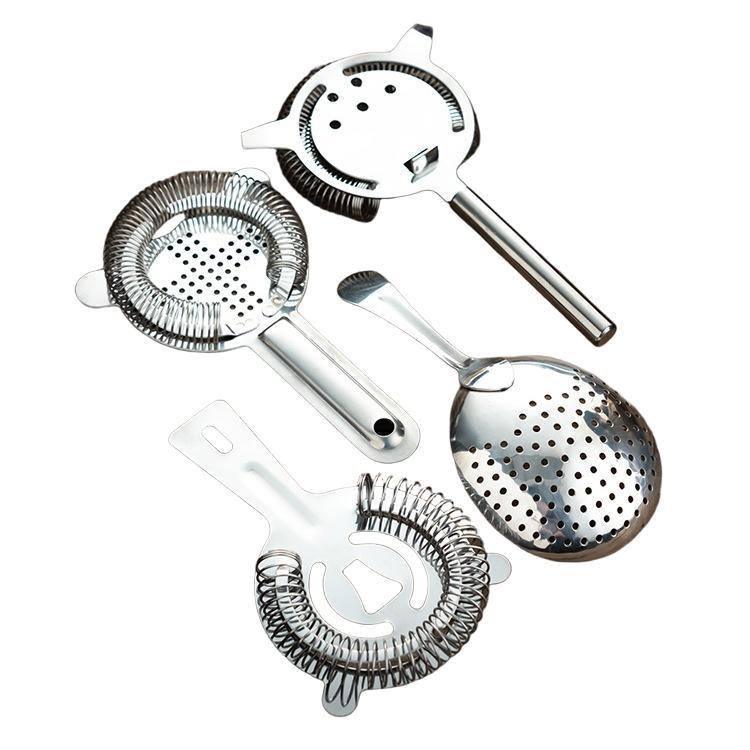 Bartending Tool Ice Filter 304 Stainless Steel Homemade Beverage Ice Separator Cocktail Filter Grids Bartender