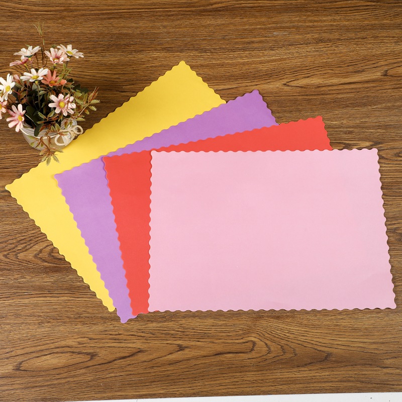 Одноразовая бумажная скатерть для детей, 70 г, цветная, для домашнего использования