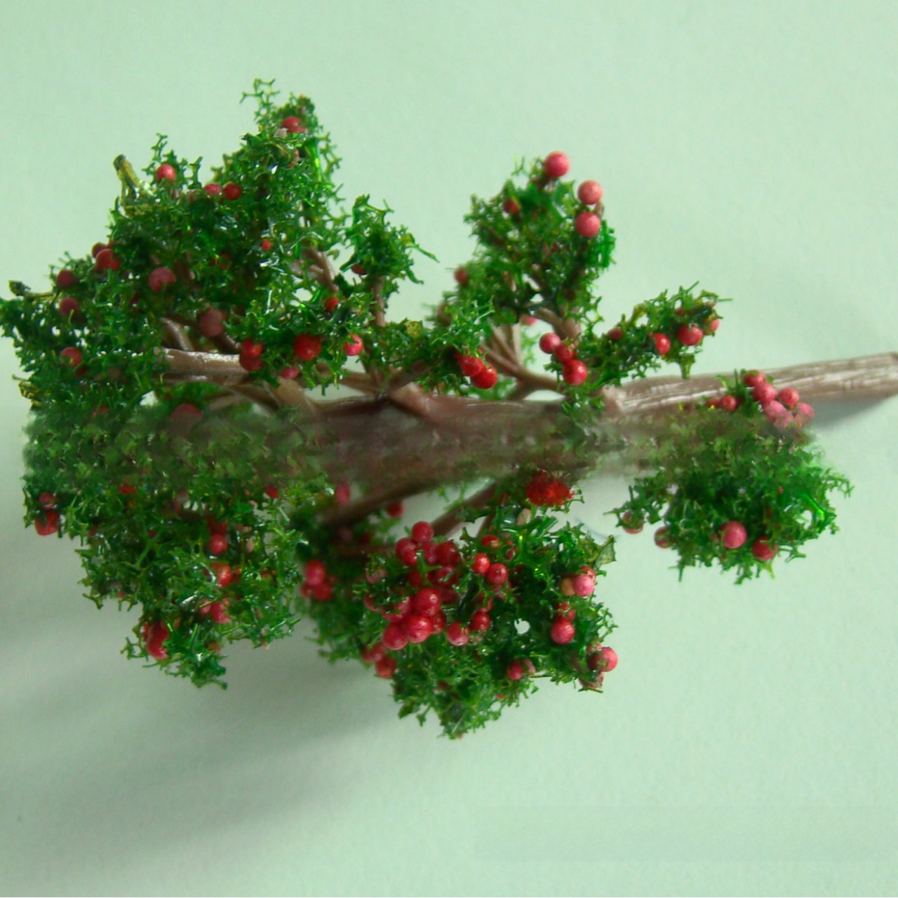 Wholesale sand table model tree moss micro landscape decoration DIY simulation apple tree banyan fruit tree-B