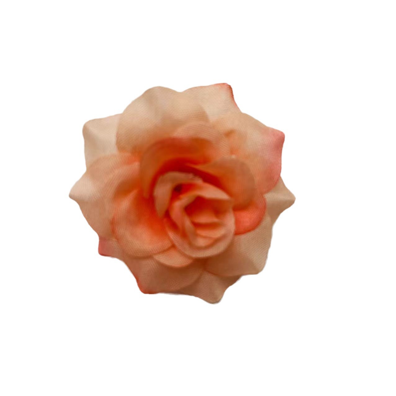 Simulation 5.5cm pointed small Chinese rose flower head diy handicraft gift box decoration fake flower silk cloth rose head