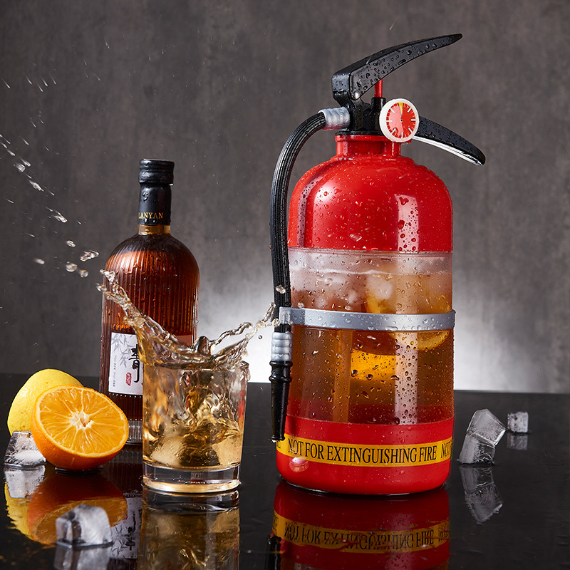 Popular Beverage Barrel, Hand-Pressed Fire Extinguisher, Wine Cannon, Water Cup, Beer Machine, Beer Wine Dispenser, Water Dispenser Barrel