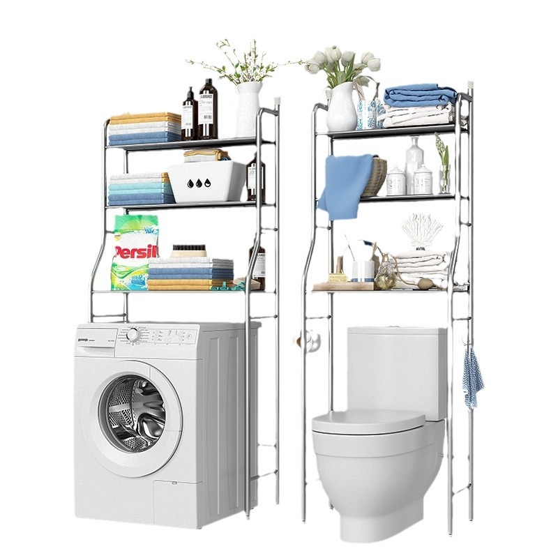 Toilet Top Toilet Toilet Toilet Toilet Drum Laundry Rack Toilet Shelf Bathroom Floor Storage Rack