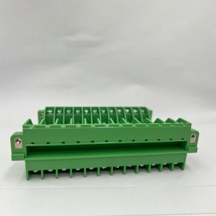 Screw Type Pcb Spacing 10.0mm Relay Protection through Wall Terminal Block Td2.5/8.4 High Current Screw Connection
