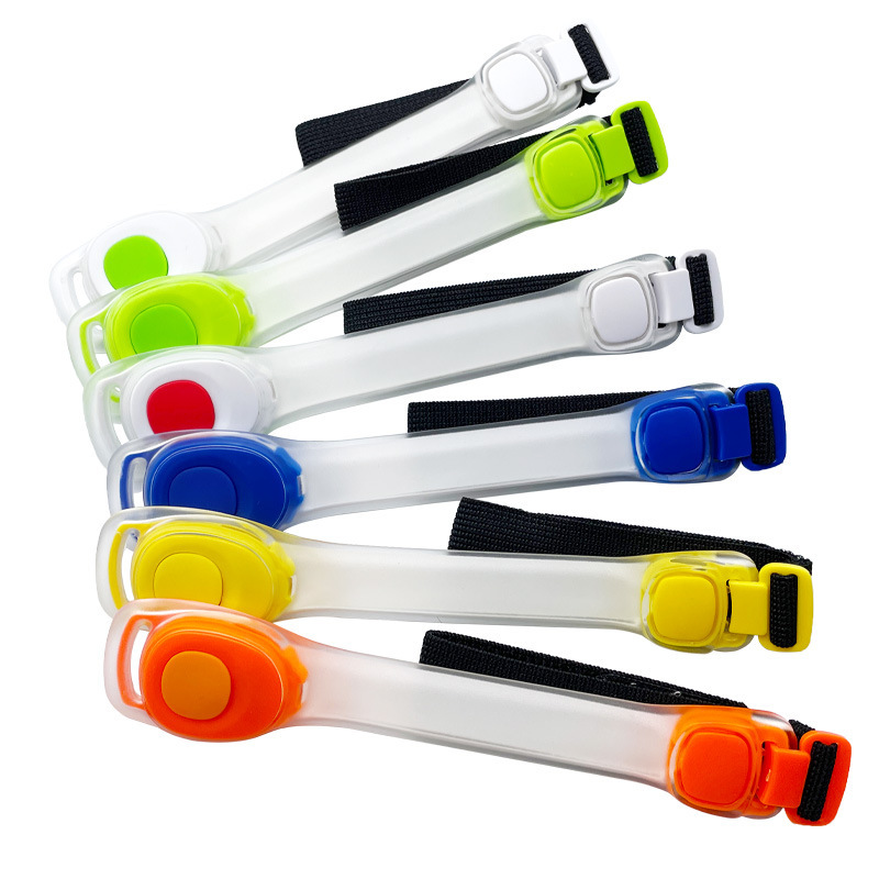 New Outdoor Sports Running Riding Luminous Arm Belt Velcro Luminous Arm Belt Night Warning Luminous Arm Belt