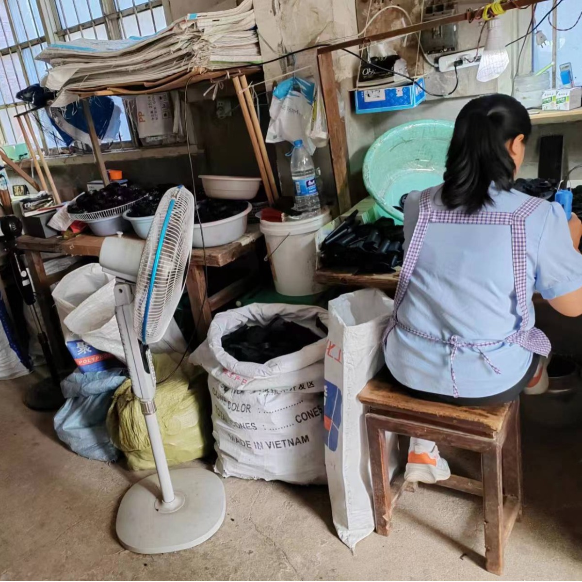 [Factory] Outdoor Portable Hand Blower Household Barbecue Charcoal Combustion-Supporting Blower