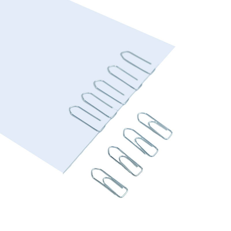 Customized Paper Clips in Bulk, Plastic-Coated Wholesale, Free Shipping, Paper Clips for Office Use, 28mm Boat-Shaped High-Quality Pins