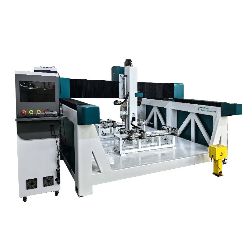 Customized Five-Axis Machining Center High Degree of Automation for Non-Metal Sheet Cutting Customized Five-Axis Machining Center