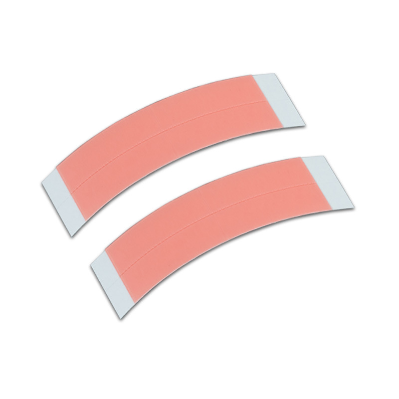 Red Double-Sided Film Waterproof and Sweat-Proof Woven Hair Replacement Wig Fixed Double-Sided Adhesive Tape Traceless High-Viscosity Wig Tape