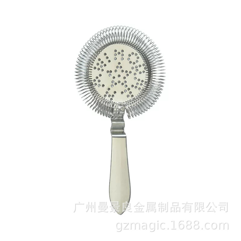 Stainless Steel 304 Ice Filter Creative Cocktail Five-Pointed Star Ice Separator Cocktail Filter Export Cross-Border