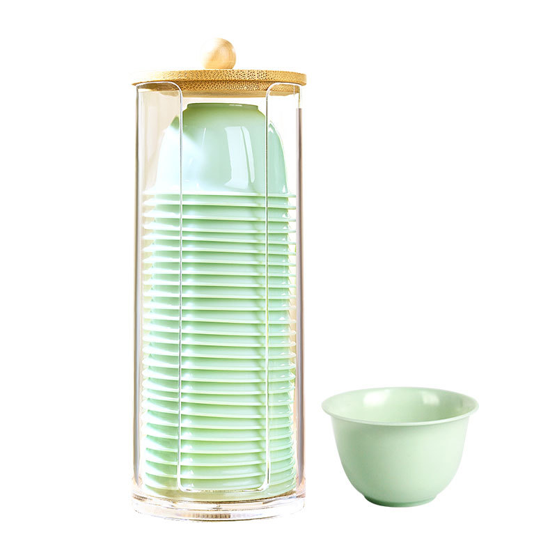 High-grade Disposable Kung Fu Tea Cup Small Cup Independent Packaging Travel Tea Set Tea Tasting Cup Drinking Cup Tea Cup Household