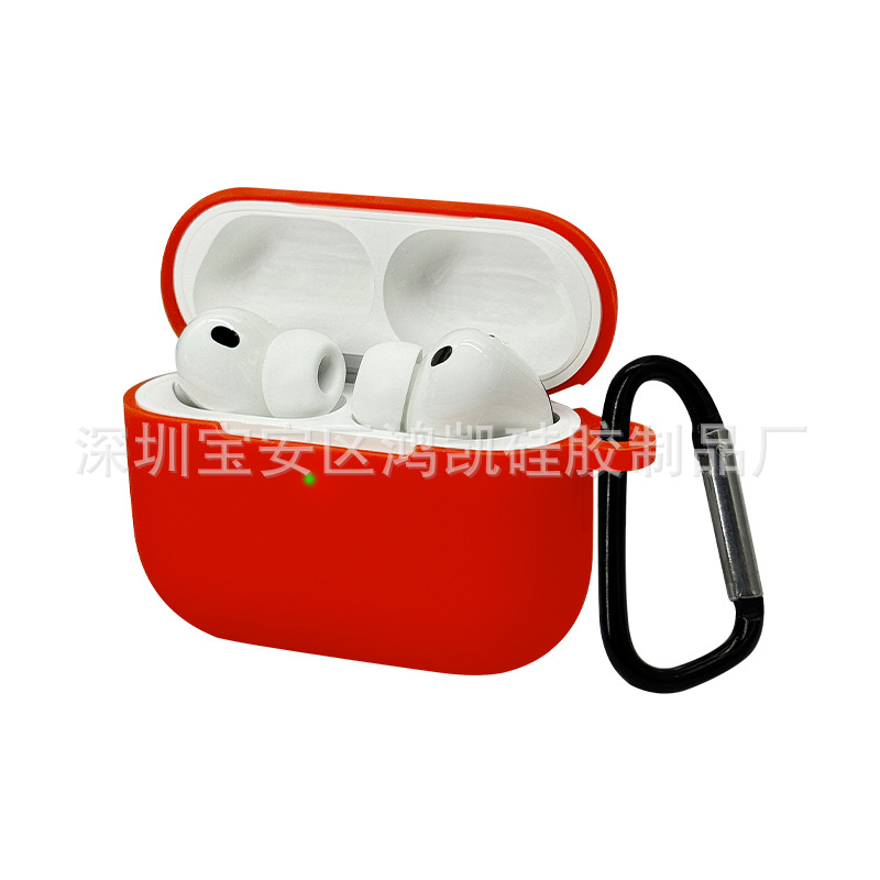 New Model Suitable for Apple Airpodspro3 Earphone Protective Cover Dust-Proof Silicone Earphone Case Pro3 Earphone Cover