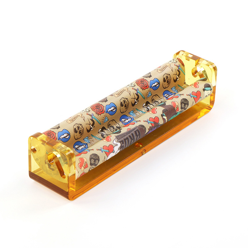 Cross-border hot-selling manual cigarette maker 86 120mm filler mini cigarette maker diversified rotating cigarette