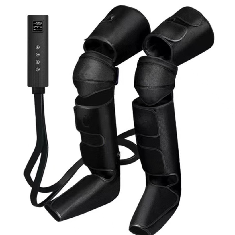 Cross-border leg massager air pressure air wave hot compress leg massager knee large calf massager wholesale