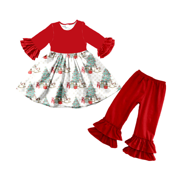 Одежда для детей высокого качества, импортная, с принтом, милый креативный осенний комплект