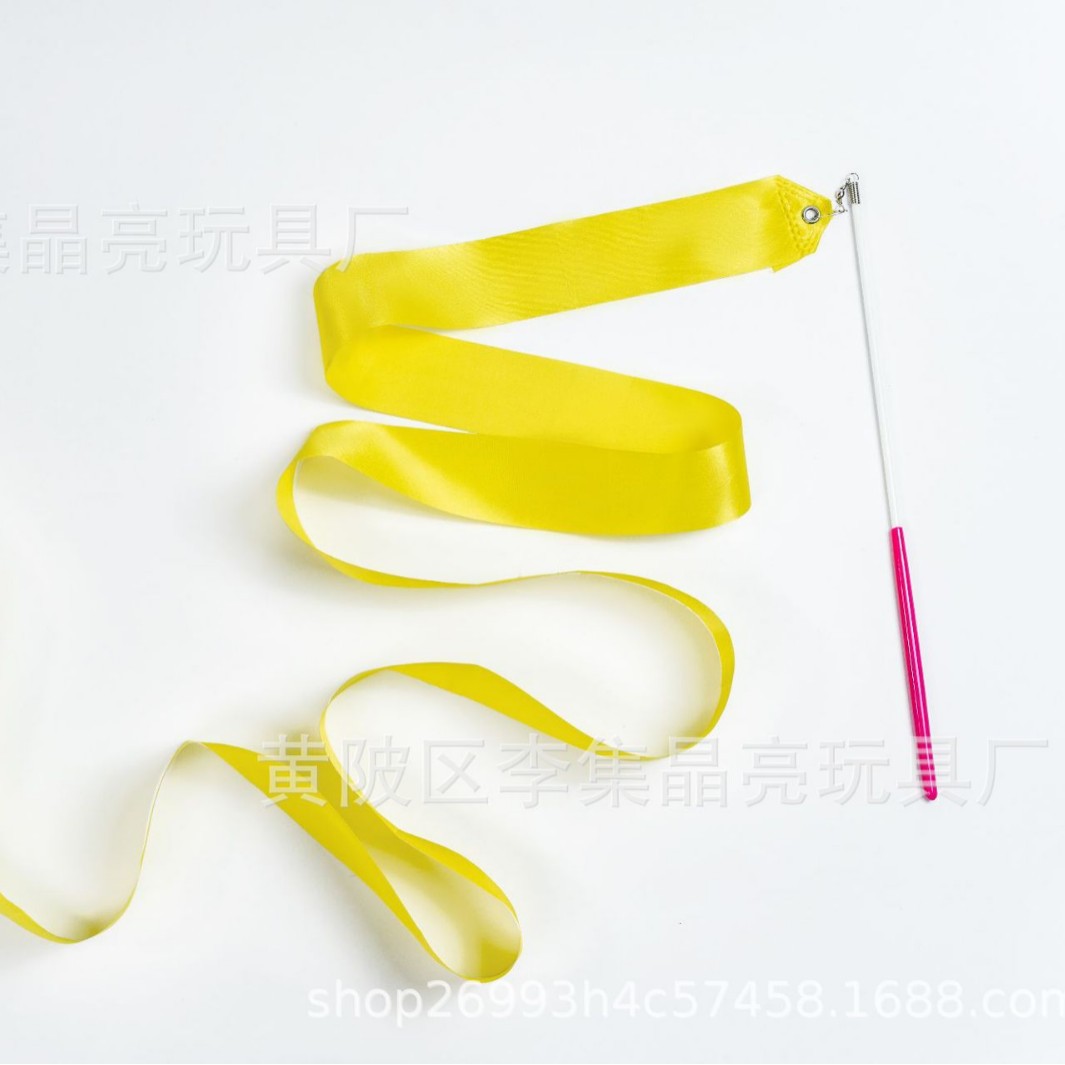 4 m Square Dance Ribbon Stall Gymnastics Ribbon Children Gymnastics Ribbon Kindergarten Performance Props Art Ribbon