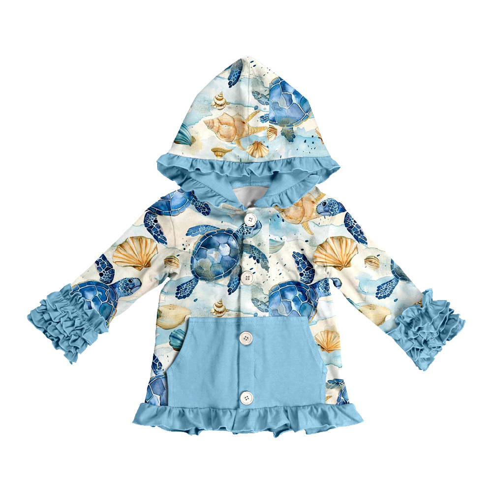 High-Quality Export Children's Clothing Printed Children's Cute Creative Customized Autumn Hoodies