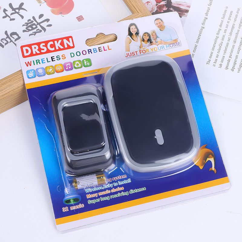 Home Doorbell Wireless Remote Control Doorbell Remote Control Communication Digital Music Doorbell Elderly Patient Pager