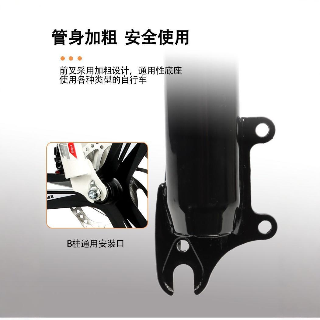 Mountain Bike Suspension Fork 26 Inch 24 Disc Brake 2022 Variable Speed Bicycle Modified Non-Textured 32 Leg Soft Shock Absorber